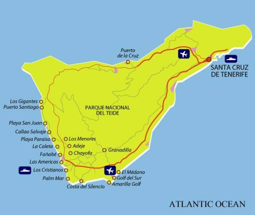 Luxury Apartment Cristianos Beachfront Los Cristianos  Kültér fotó